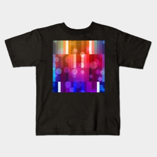 Colorful Abstract Pattern Kids T-Shirt